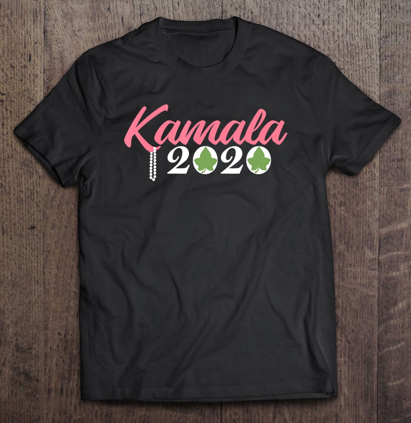 Kamala Harris 2020 Sorority Pink Pretty Green Shirt