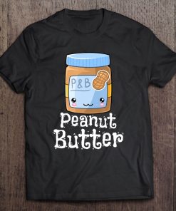 Kawaii Peanut Butter & Jelly Pb&J Halloween Matching Tshirts Tee