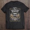 Legend Born August 1961 58Th Awesome Birthday Gifts Tee