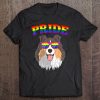 Lgbt Shetland Sheepdog Dog Gay Pride Rainbow Lgbtq Sheltie Tee