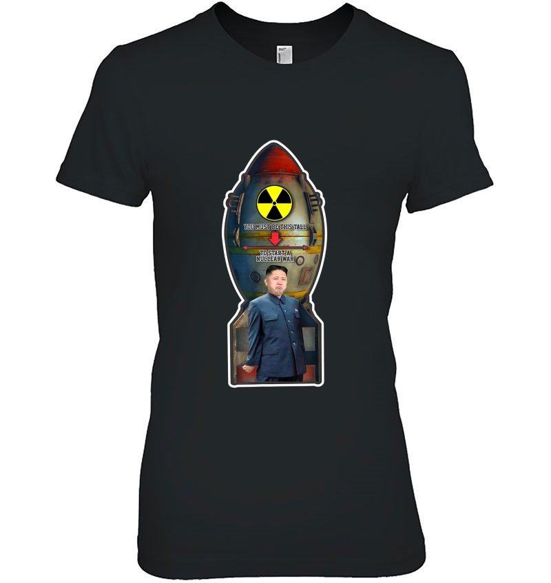 Little Rocketman You Must Be This Tall To Start Nuclear War Hoodie