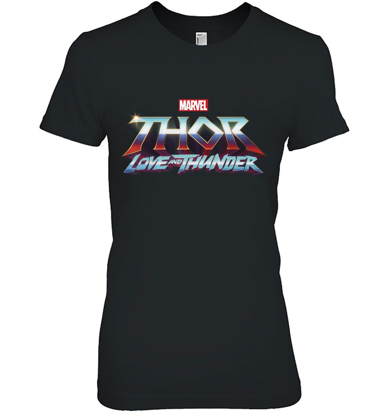 Marvel Thor Love And Thunder Logo Hoodie