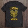 Mens Cumpleanos Hombres Leyenda Agosto Camiseta Playera Tee