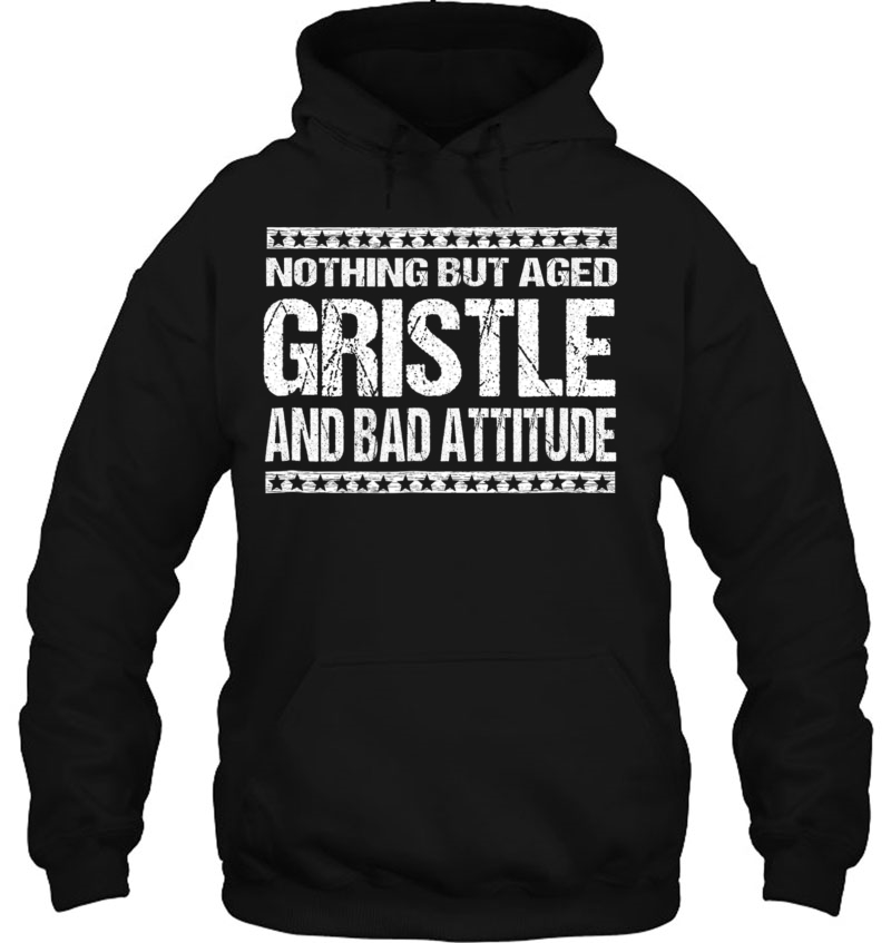 Mens Funny Gristle And Attitude Gift Idea Mugs