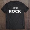 Mens Her Rock His Peace Matching Shirt Couples Gifts Husband Wife Premium Tee