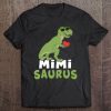 Mimisaurus Shirt Mimi Saurus Dinosaur Heart Love Gift Tee