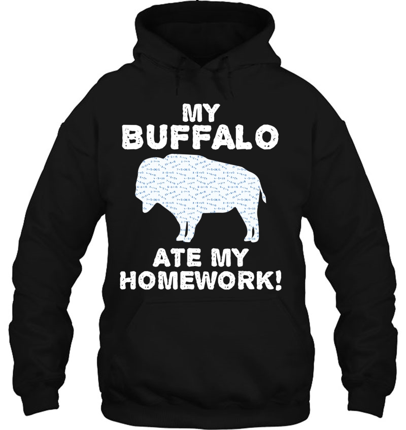 My Buffalo Ate My Homework Tamaraw Bison Back To School Kid Mugs