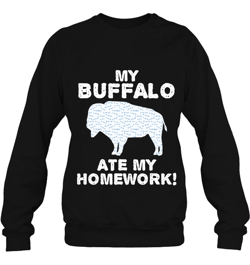 My Buffalo Ate My Homework Tamaraw Bison Back To School Kid Mugs