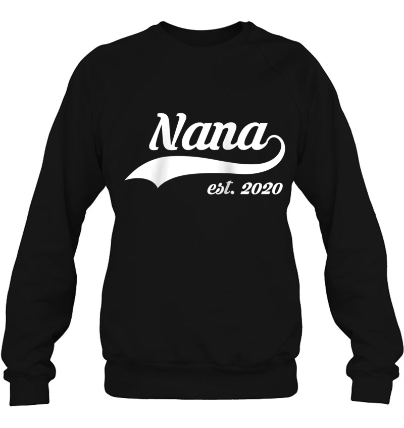 Nana Est. 2020 New Nana First Time Grandma Gift Raglan Baseball Tee Mugs