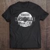 Nashville Music City Vinyl Tennessee Vintage Souvenir Gift Pullover Tee