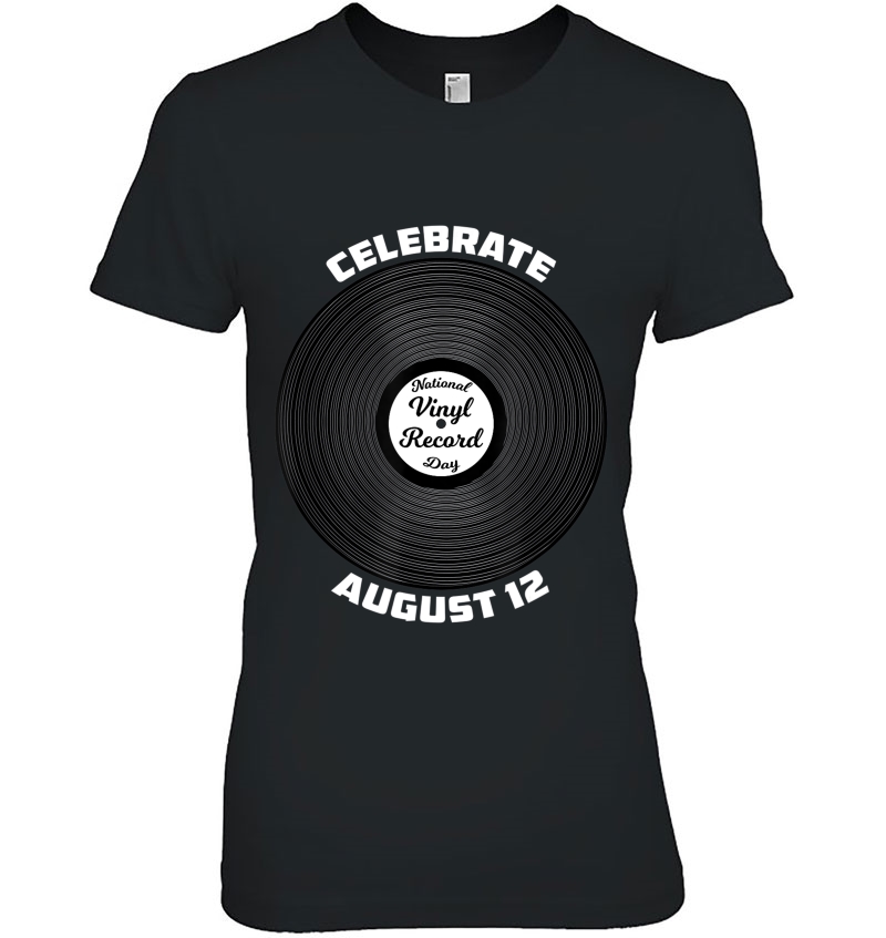 National Vinyl Record Day Celebrate August 12 Hoodie