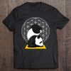 Panda Bear Zen Yoga Namaste Flower Of Life Sacred Geometry Tee