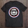 Parachute Skull Bat Infantry Airborne Regiment Patch Tee