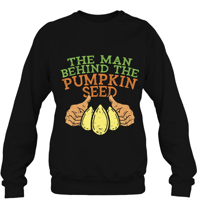 Pregnancy Couple Shirt Man Behind The Pumpkin Seed Halloween Mugs