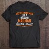 Retired Postal Worker Mailman Postman Post Office Gift Tee