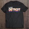 Retro Detroit Love Detroit Vintage 1980S Style Tee