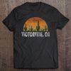 Retro Victorville California Desert Sunset Vintage Tee