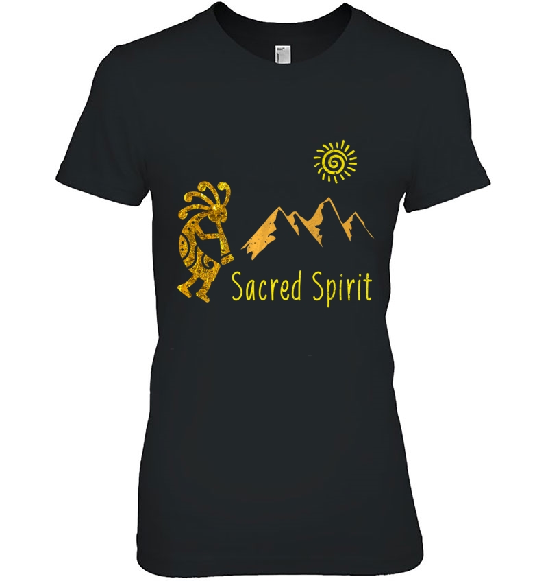 Spiritual S With Sacred Spirit Kokopelli Flute Player Hoodie