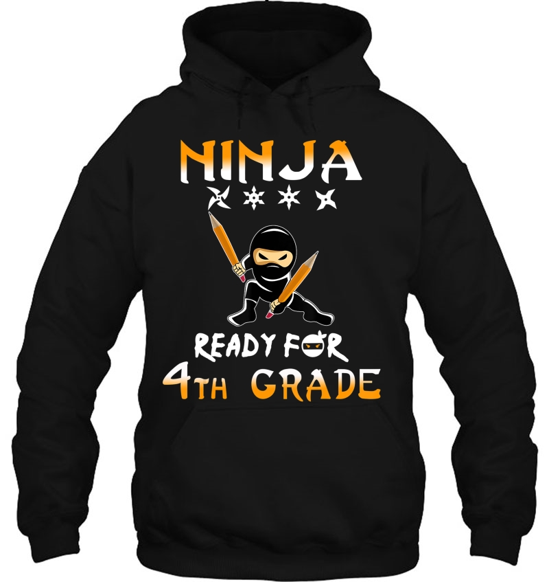 Team 4Th Fourth Grade Ninja Back To School Shirt Mugs