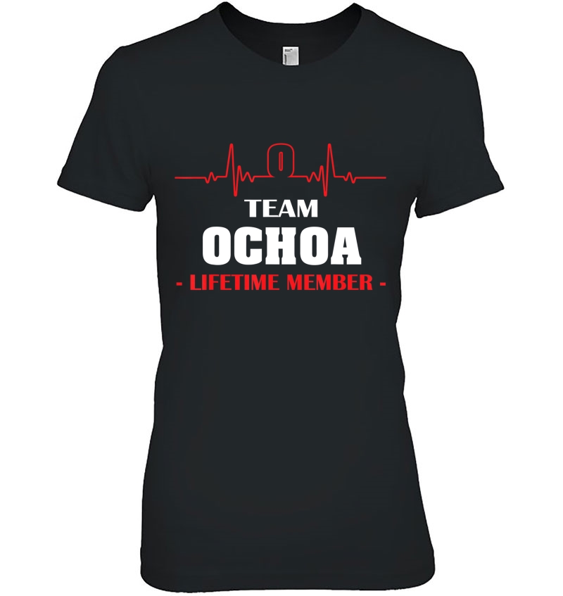 Team Ochoa Lifetime Member Family Youth Kid Shirt 5Ts Hoodie