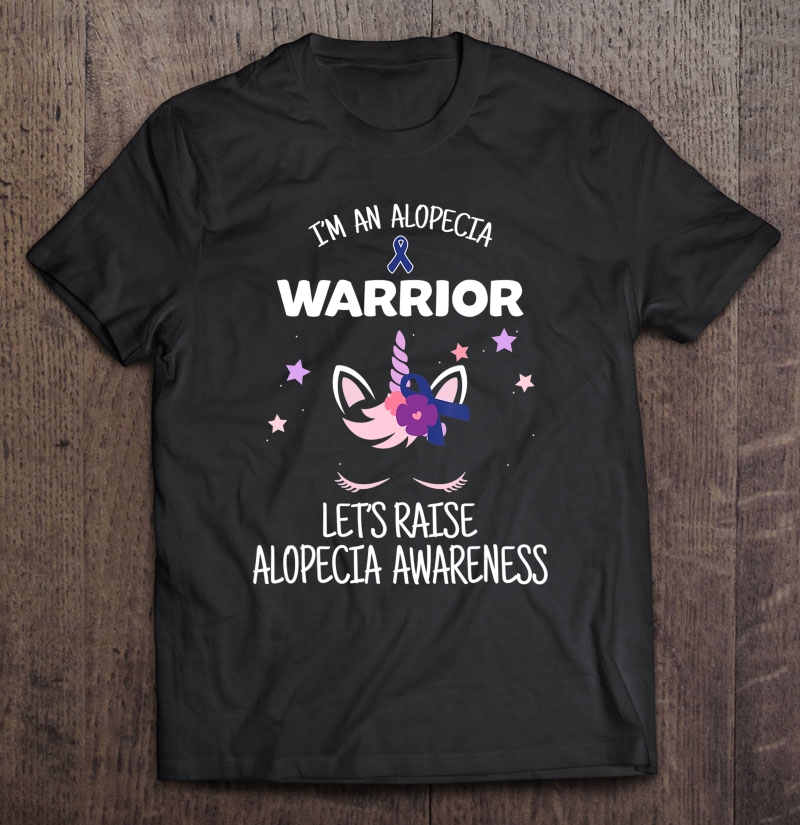 Unicorn Alopecia Warrior, Alopecia Awareness Shirt