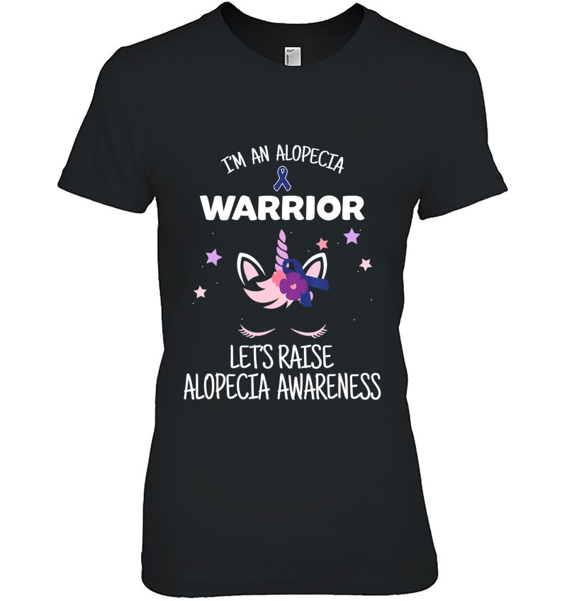 Unicorn Alopecia Warrior, Alopecia Awareness Hoodie