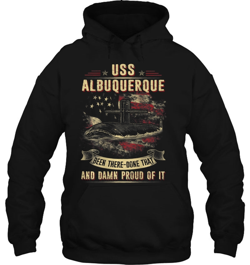 Uss Albuquerque (Ssn-706) Hoodie