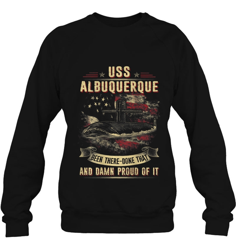 Uss Albuquerque (Ssn-706) Sweatshirt