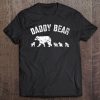 Vintage Daddy Bear With 4 Four Cubs Dad Father Papa Gift Tee