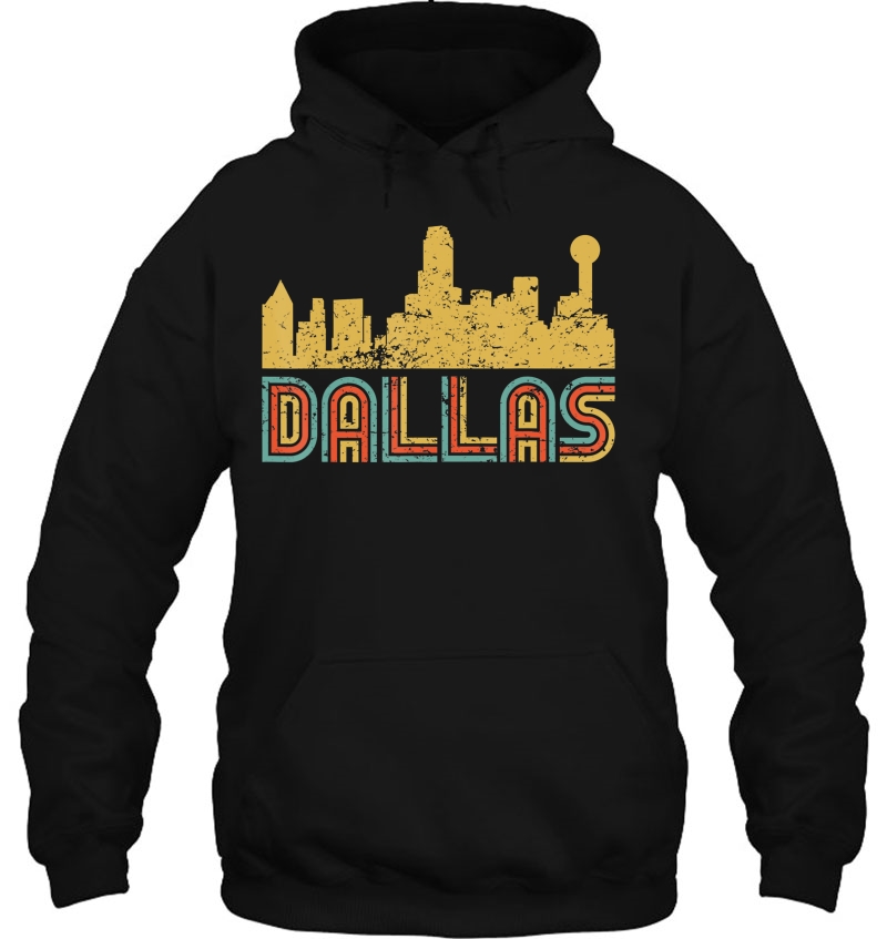 Vintage Retro Dallas Texas Skyline Mugs