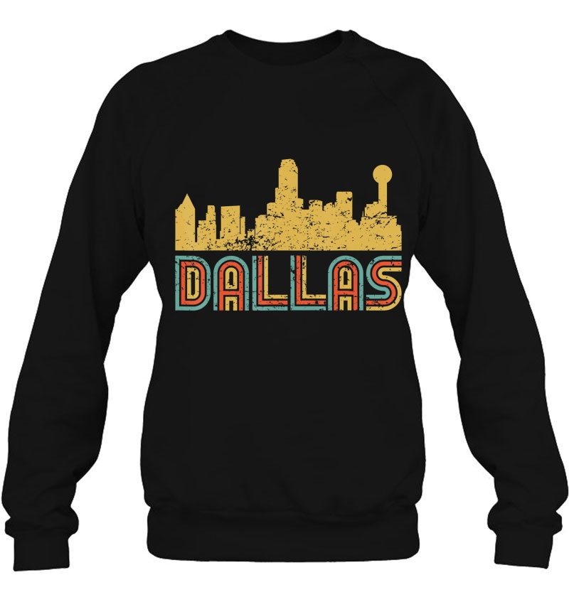 Vintage Retro Dallas Texas Skyline Mugs