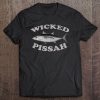 Wicked Pissah Albacore Tuna Fishing Fish Illustration Gear Tee