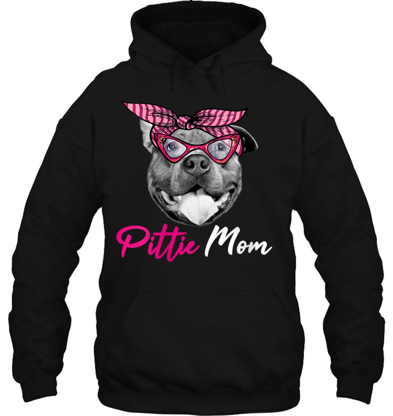 Womens Pittie Mom Cute Pitbull Womens Mama Gift For Pitbulls Lovers V-Neck Mugs