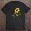 You Are My Sunshine Sunflower Cat Style Tee Shirt Tee