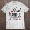 9Th Wedding Anniversary - Just Married 9 Years Ago Tee