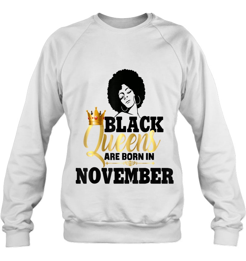 Black Girl Magic Queens November Birthday Gift Mugs