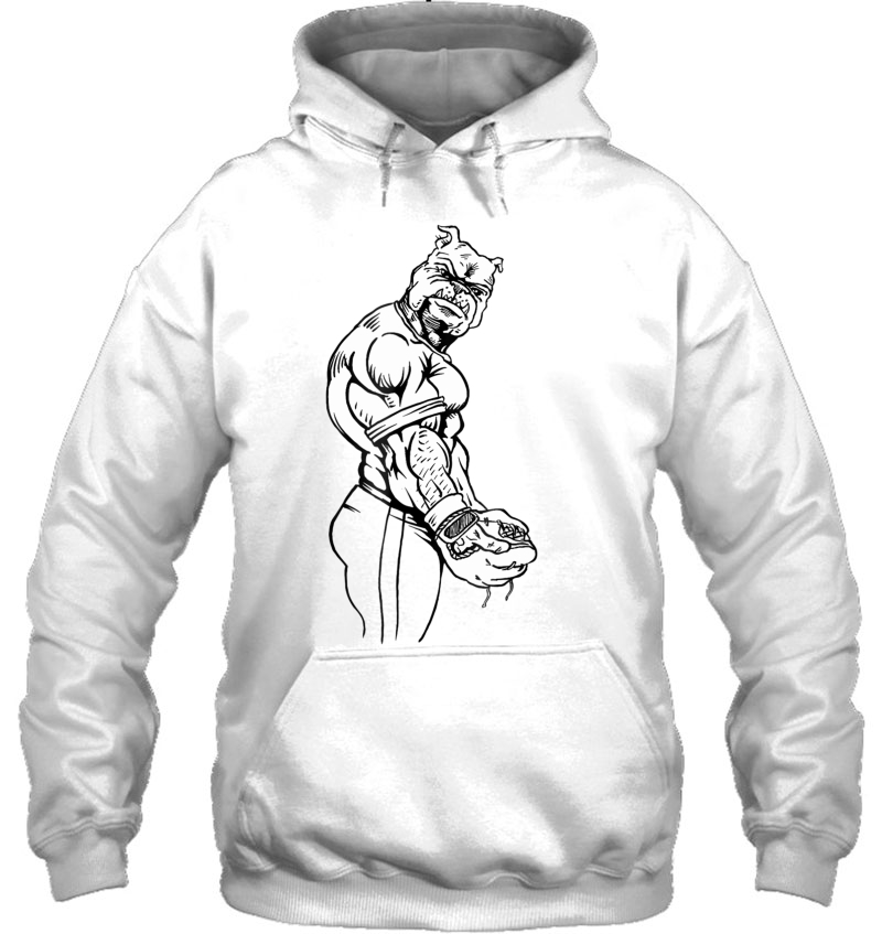 Boxer Bulldog Gift For Boxing Fan Cartoon Graphic Tee Shirts Hoodie