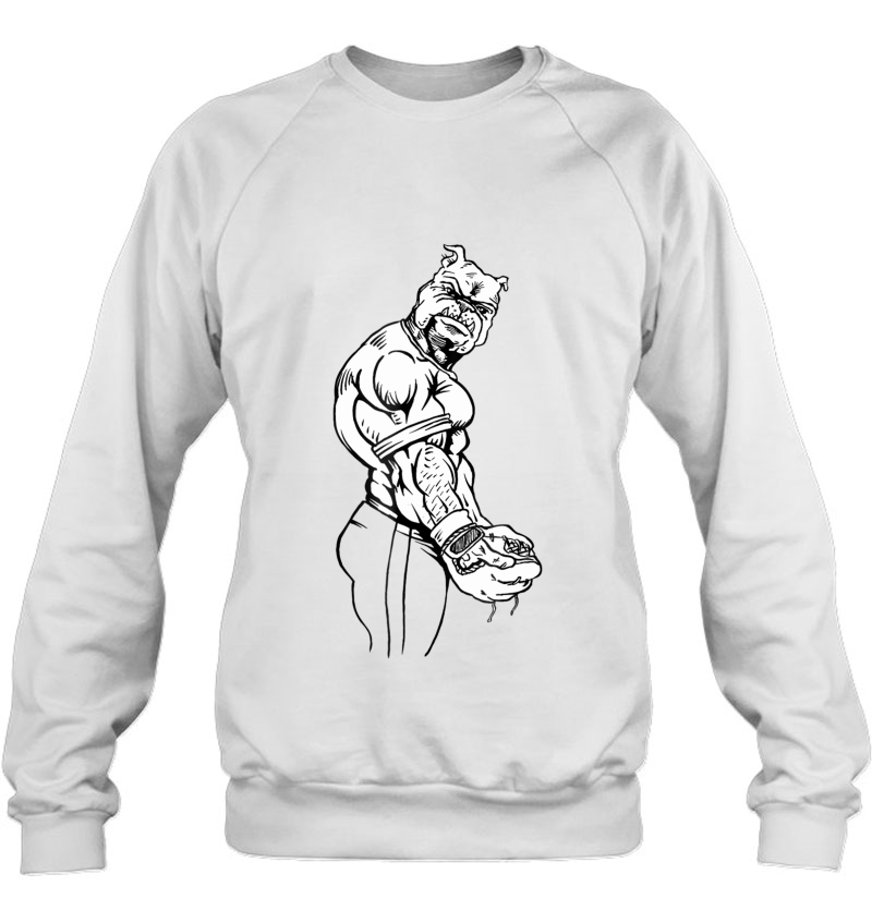 Boxer Bulldog Gift For Boxing Fan Cartoon Graphic Tee Shirts Sweatshirt