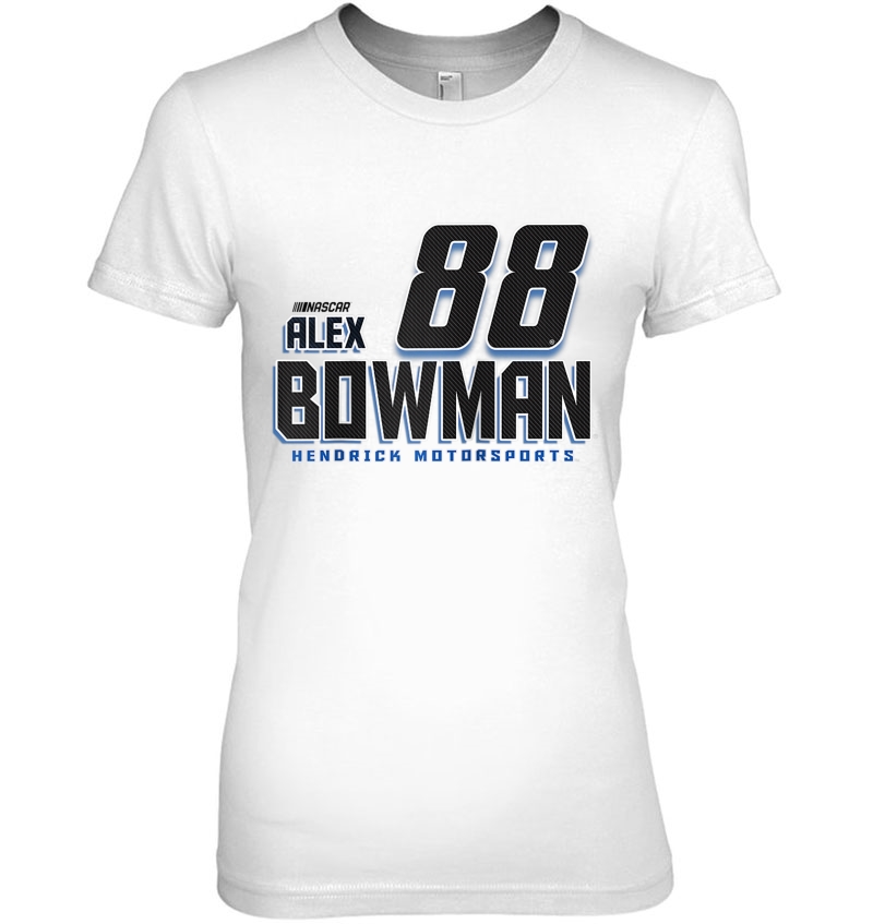 Nascar - Alex Bowman - Carbon Fiber Raglan Baseball Tee Hoodie