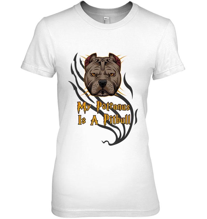 Pit Bull My Patronus Is A Pitbull Shirt Hoodie