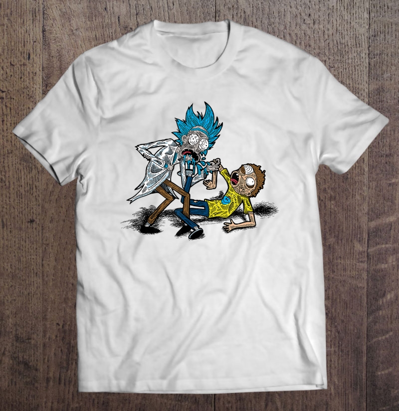 Rick And Morty Rick And Morty Zombies Shirt