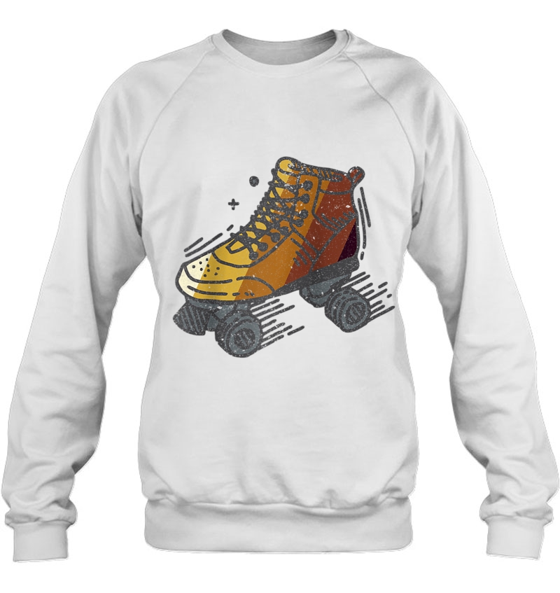 Roller Skate Skating 70S Retro Shirt Gift Raglan Baseball Tee Mugs