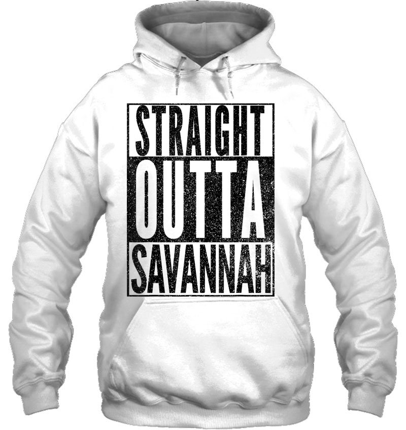 Straight Outta Savannah Georgia Novelty Shirt Joke Mugs