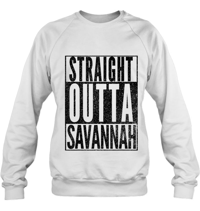 Straight Outta Savannah Georgia Novelty Shirt Joke Mugs