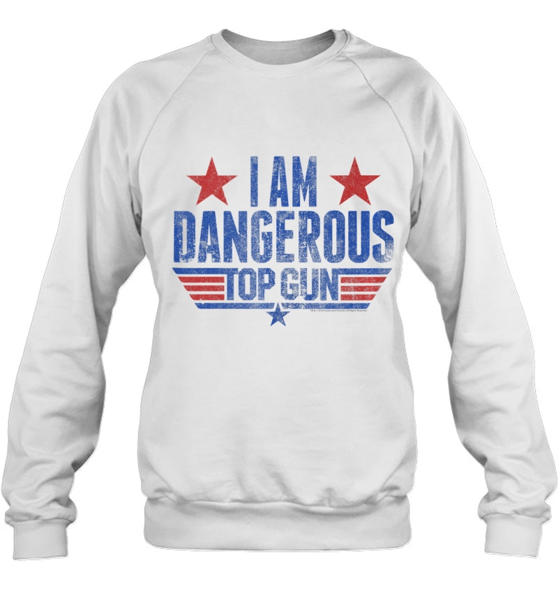 Top Gun I Am Dangerous Tank Top Mugs