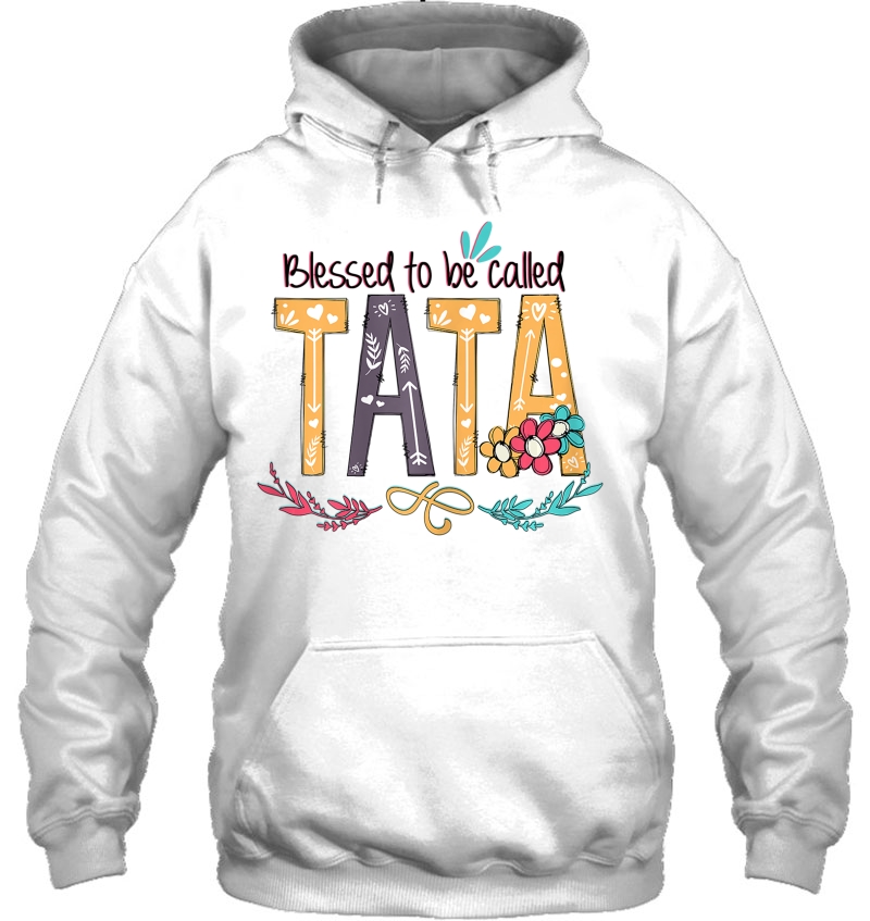 Womens Blessed To Be Called Tata Colorful Gifts-Grandma Tee Mugs