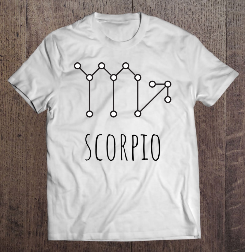 Zodiac Sign Scorpio - Horoscope Birthday Gift Shirt