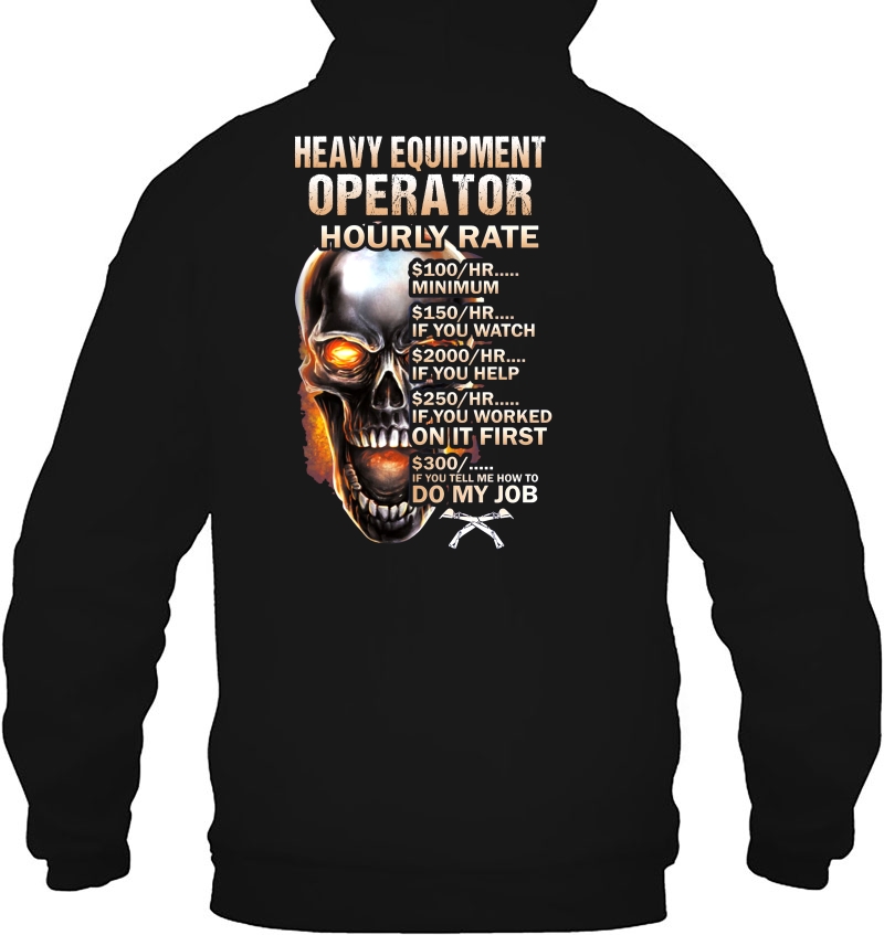 Heavy Equipment Operator Hourly Rate Mugs