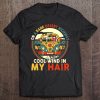 On A Dark Desert Highway Cool Wind In My Hair Elphant Girl Hippie Van Vintage Version Tee