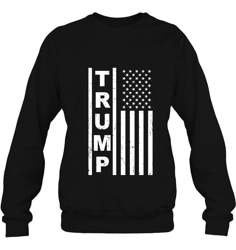 Trump American Flag US President 2020 Sweatshirt